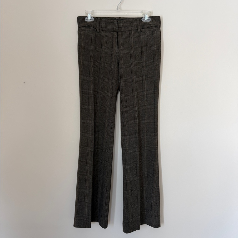 INC International Concepts Men's Dark Brown Checkered Pants